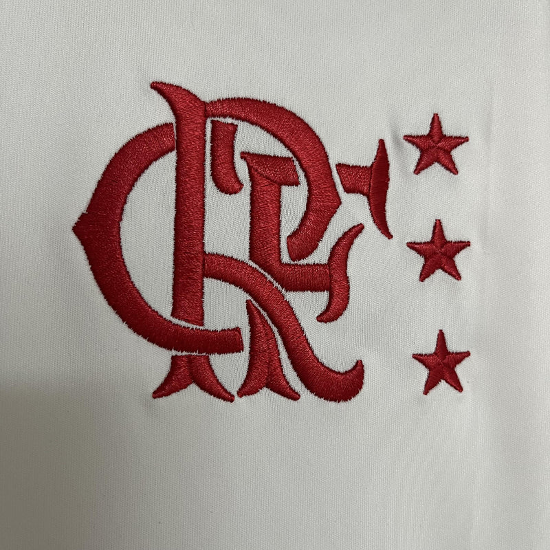 Camisa Retrô Flamengo 1986 II Away - Branca - Adidas