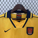 Camisa Retrô Arsenal 1996/1997 II Away - Amarela - Nike