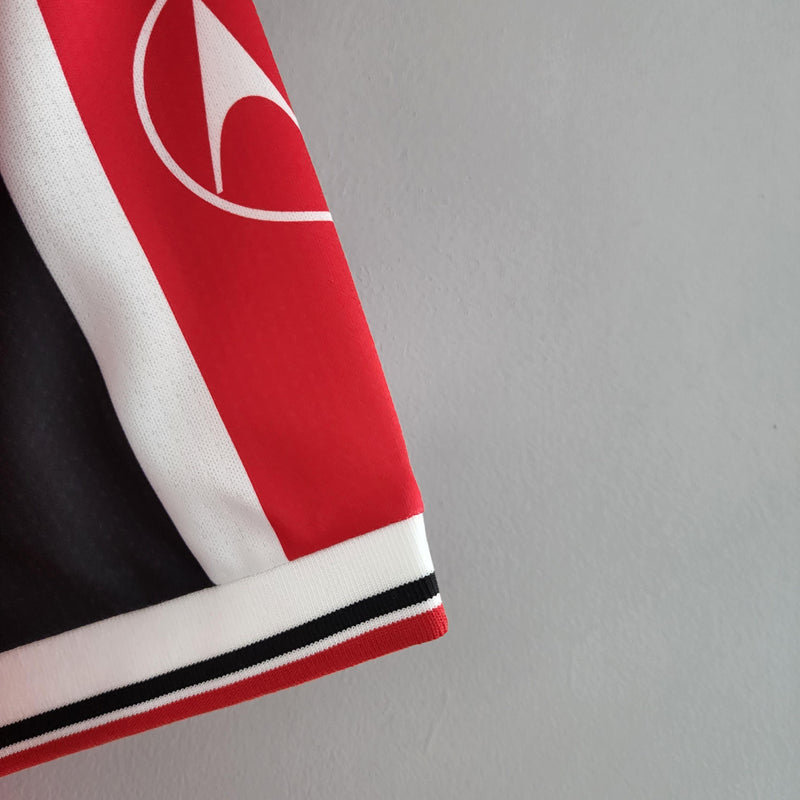 Camisa Retrô São Paulo 2000 II Away - Vermelha - Penalty