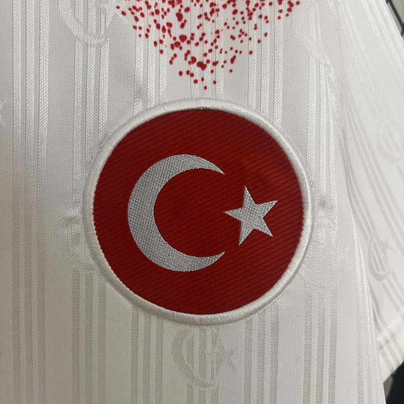 Camisa Retrô Turquia 1996 II Away - Branca - Adidas