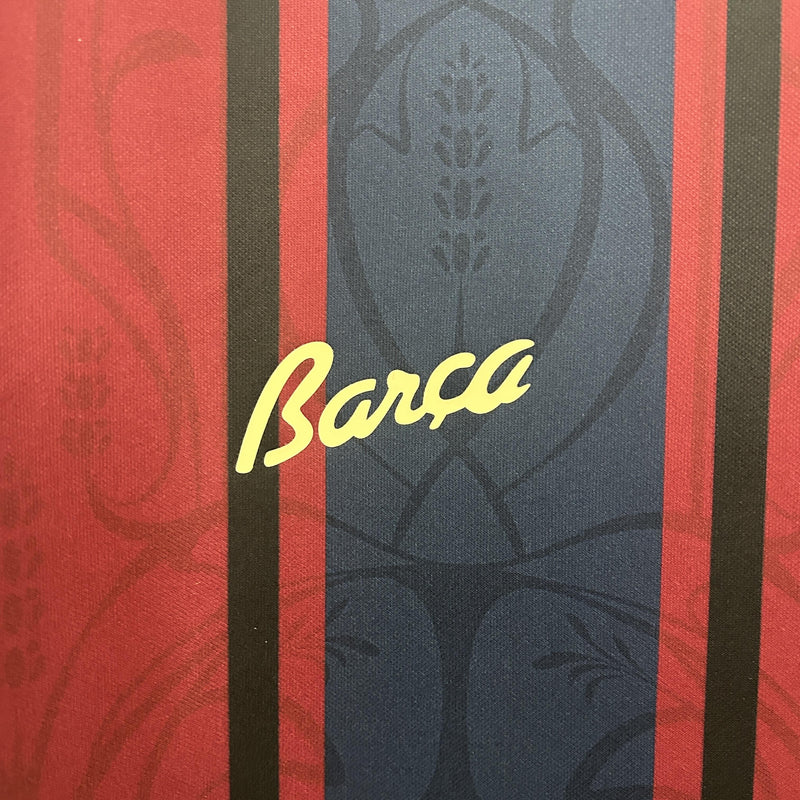 Camisa Barcelona Edição Especial 125 Anos Retrô - Torcedor