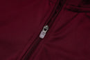 25/26 Conjunto Treino Ajax Originals - Frio Zíper Curto - Vinho
