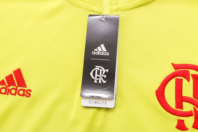22/23 Conjunto Treino Flamengo - Frio Zíper Curto - Verde