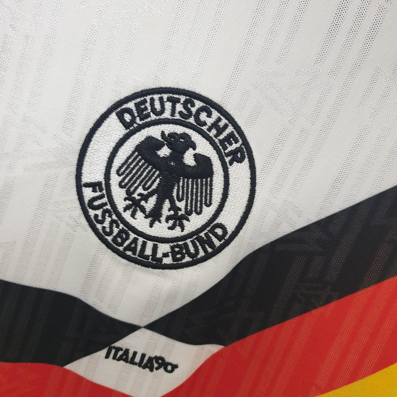 Camisa Retrô Alemanha 1990 I Home - Adidas