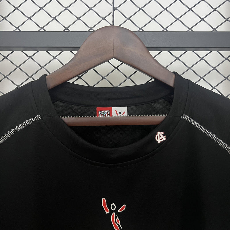 Camisa Retrô Athletic Bilbao 2005/2008 Preta
