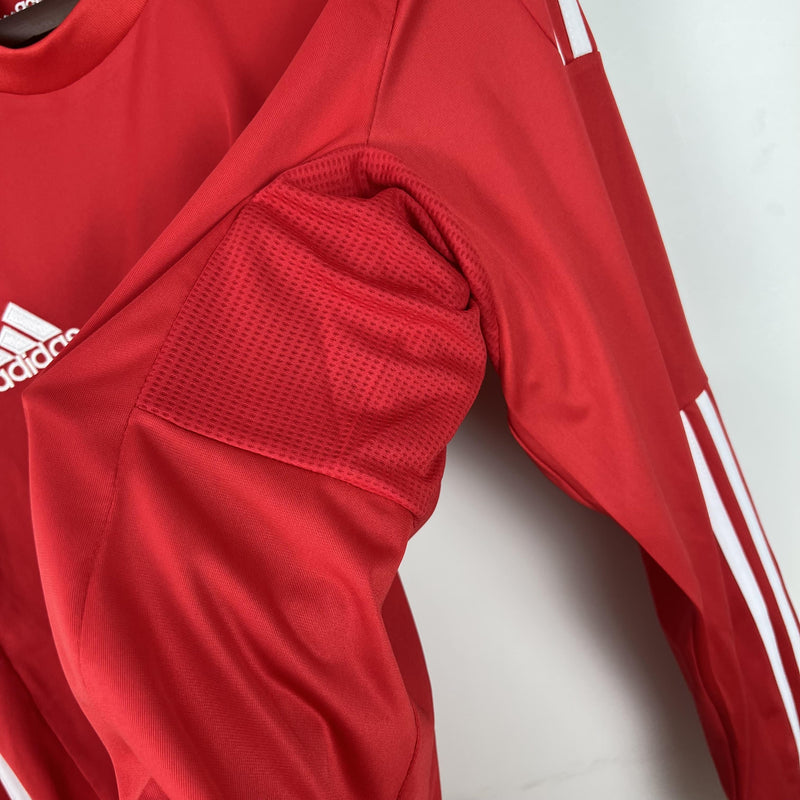 Camisa Retrô Real Madrid 2011/2012 III Third Vermelha - Manga Longa Adidas