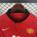 Camisa Retrô Manchester United 2013/2014 I Home - Manga Longa Nike