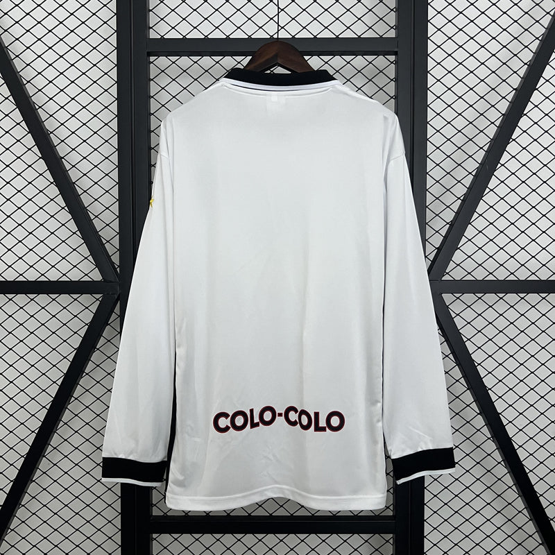 Camisa Retrô Colo Colo 1997/1998 II Away - Branca - Manga Longa Nike