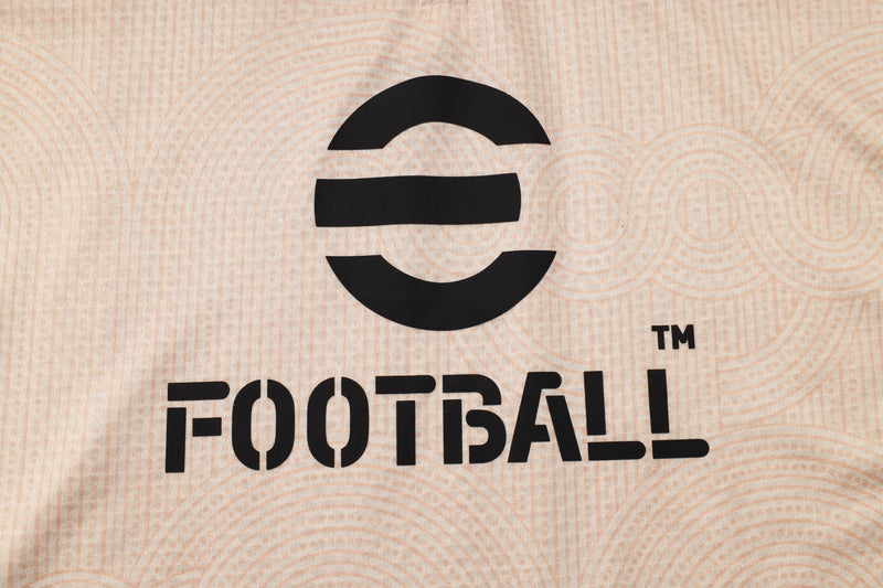 24/25 Conjunto Treino Milan - Frio Zíper Curto - Bege