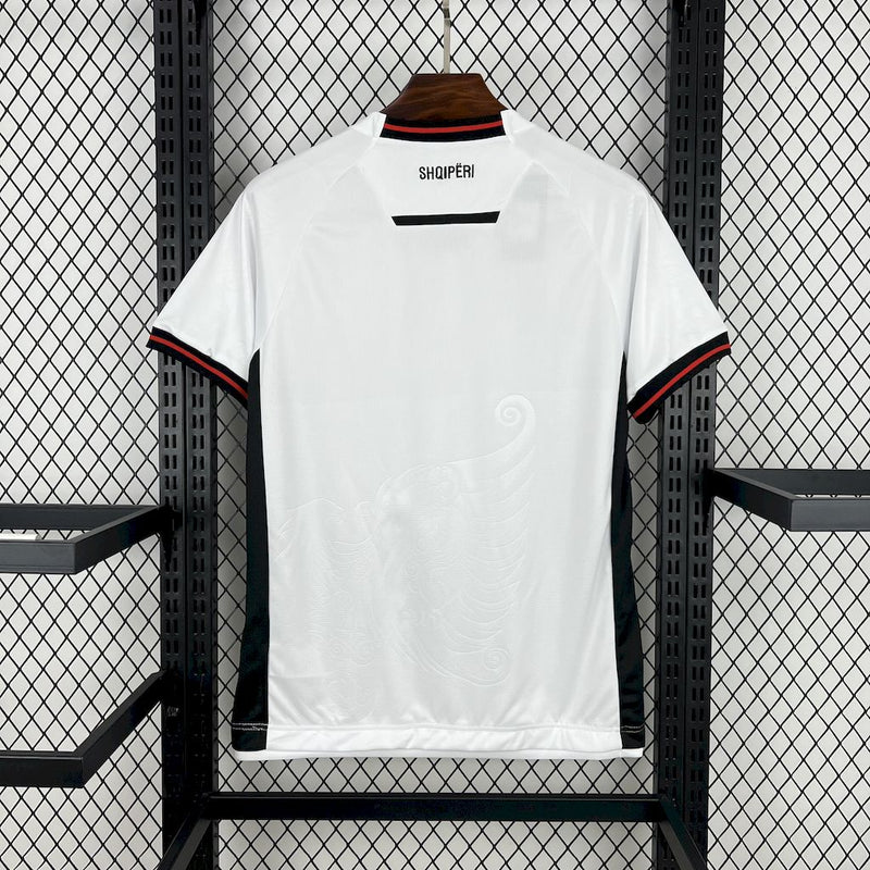 Camisa Albânia 2025/26 II Away - Torcedor - Branca