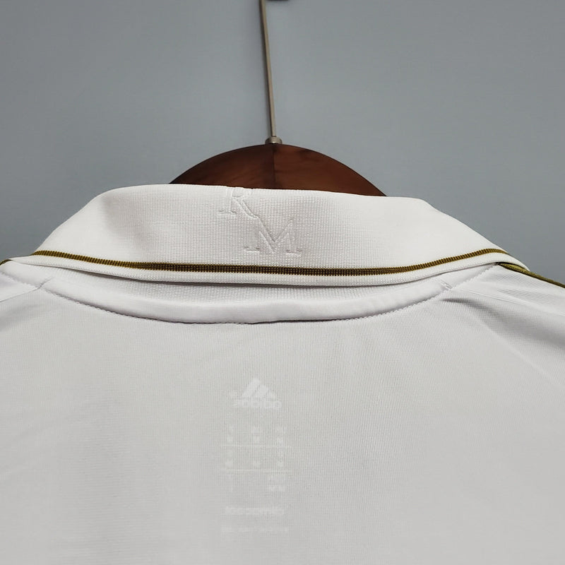 Camisa Retrô Real Madrid 2011/2012 I Home - Manga Longa Adidas