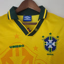 Camisa Retrô Brasil 1993/1994 I Home - Amarelinha Umbro
