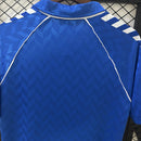 Camisa Retrô Real Madrid 1986/1988 II Away - Azul - Hummel