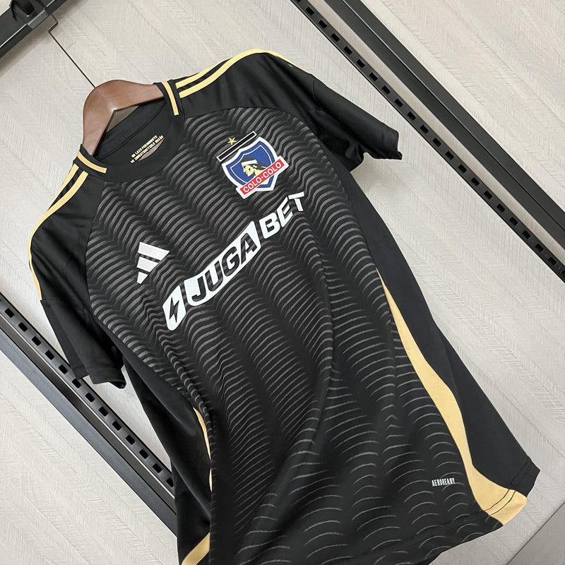 Camisa Colo Colo 2025/26 II Away - Torcedor - Preta