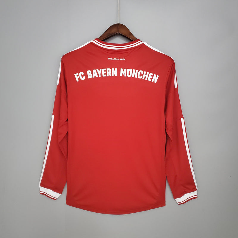 Camisa Retrô Bayern de Munique 2013/14 Final Champions League - Manga Longa