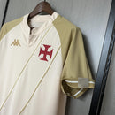 Camisa Vasco 2024/25 III Third - Torcedor - Branca e Dourada - Consciência Negra