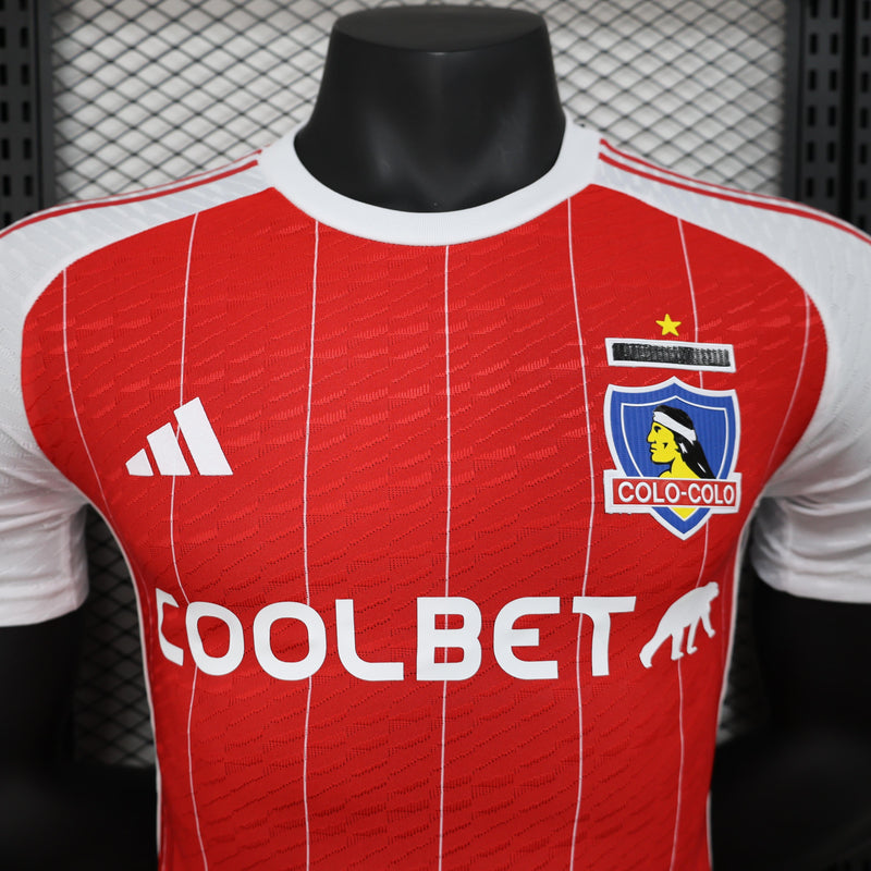 Camisa Colo Colo 2024/2025 III Third - Jogador - Vermelha Adidas