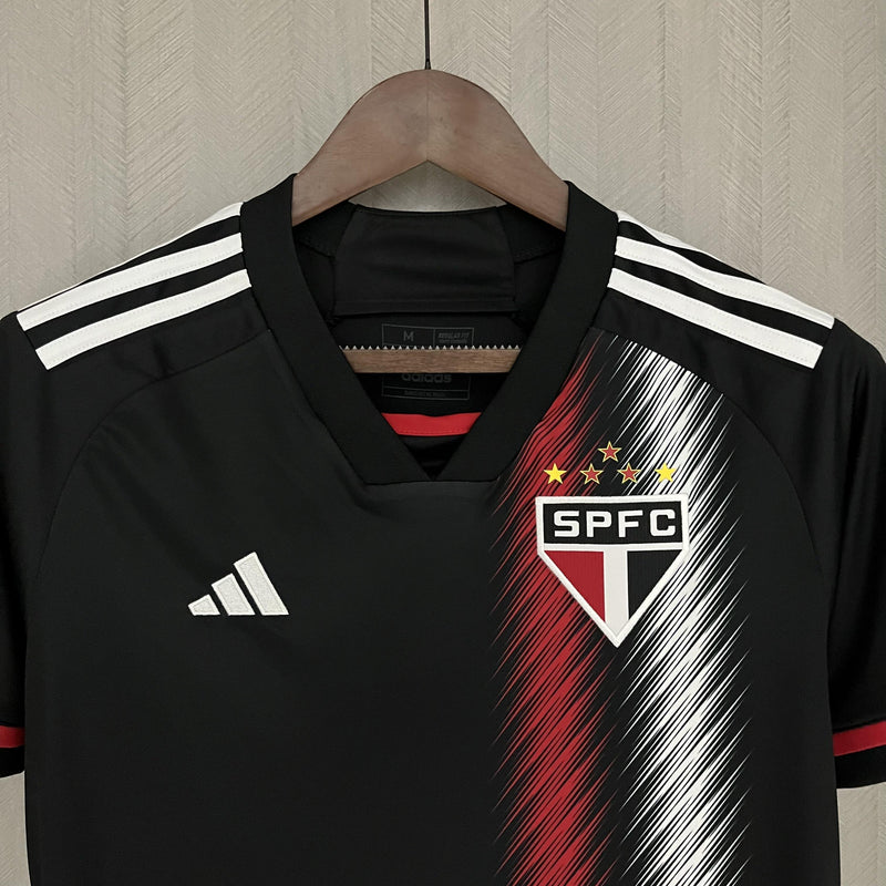 Camisa São Paulo 23/24 III Feminina - Preta