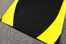 24/25 Conjunto Treino Borussia Dortmund - Zíper Curto - Preto