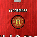 Conjunto Infantil Retrô - Manchester United 1996/97 I Home