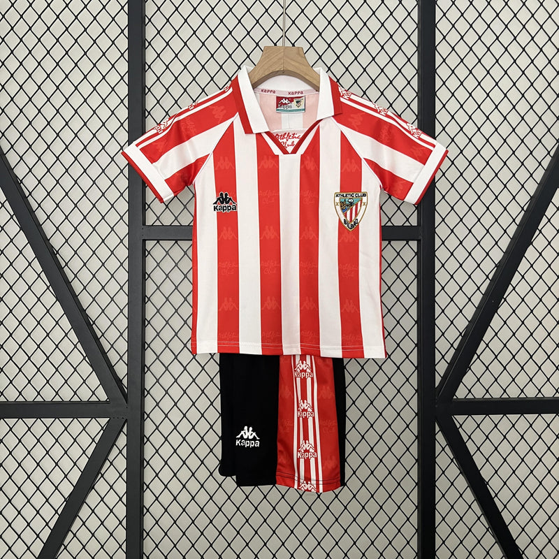 Conjunto Infantil Retrô - Athletic Bilbao 95/97 I Home