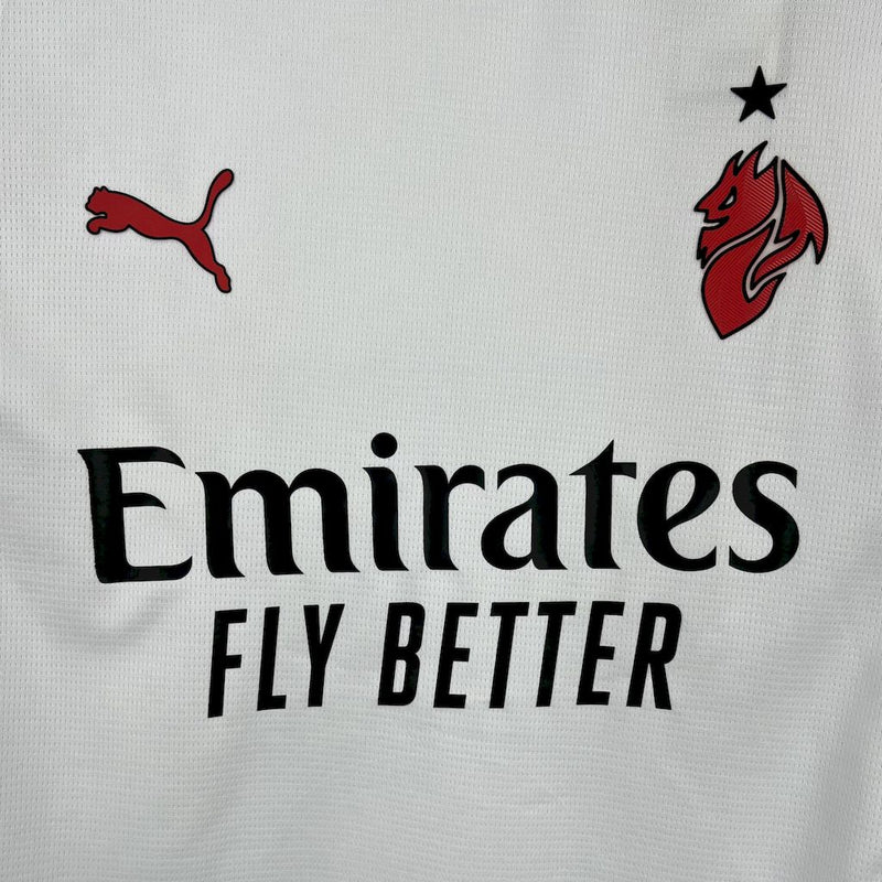 Camisa Milan 2025/26 II Away 'Diavoli' - Torcedor - Branca - Puma