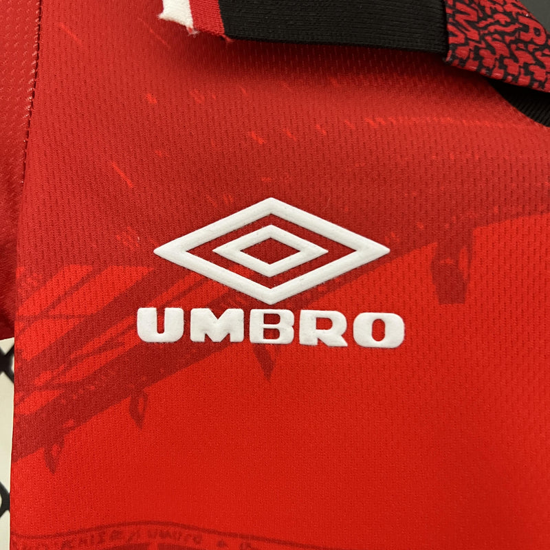 Conjunto Infantil Retrô - Manchester United 1994/96 I Home