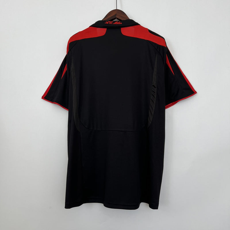 Camisa Retrô Milan 2007/2008 III Third - Preta - Adidas