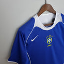 Camisa Retrô Brasil 2004/2006 II Away - Azul - Nike