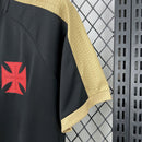 Camisa Vasco 25/26 Supporter Preta e Dourada - Torcedor