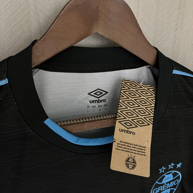 Camisa Grêmio 2023/24 III Third - Preta - Torcedor
