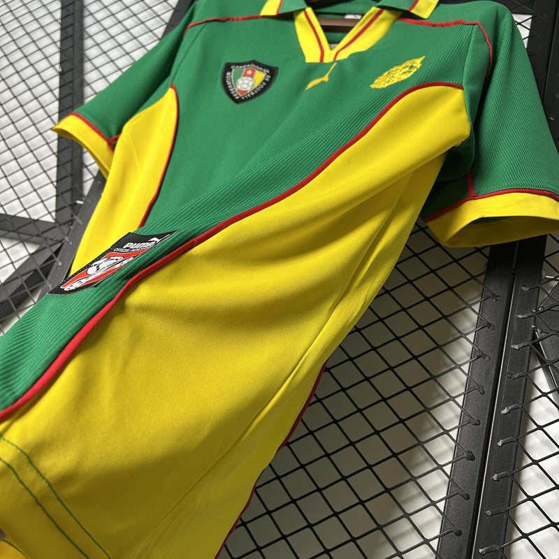 Camisa Retrô Camarões 1998 I Home