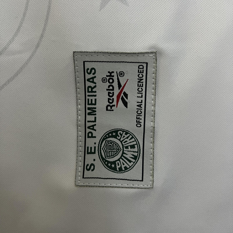 Camisa Retrô Palmeiras 1997 II Away Branca - Reebok - Parmalat
