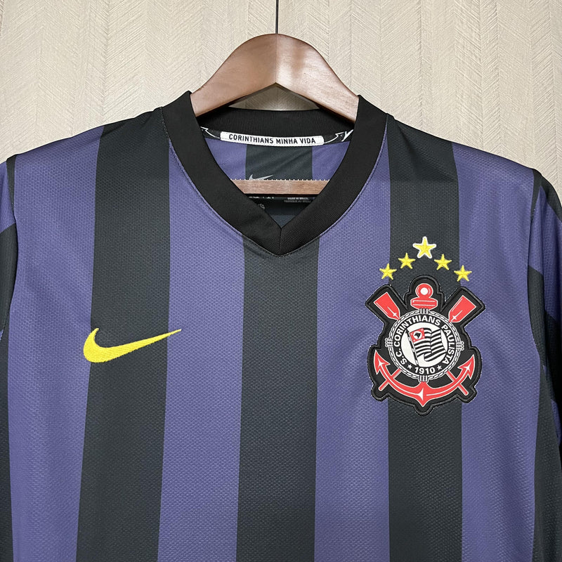 Camisa Retrô Corinthians 2009 II Away - Roxa - Nike