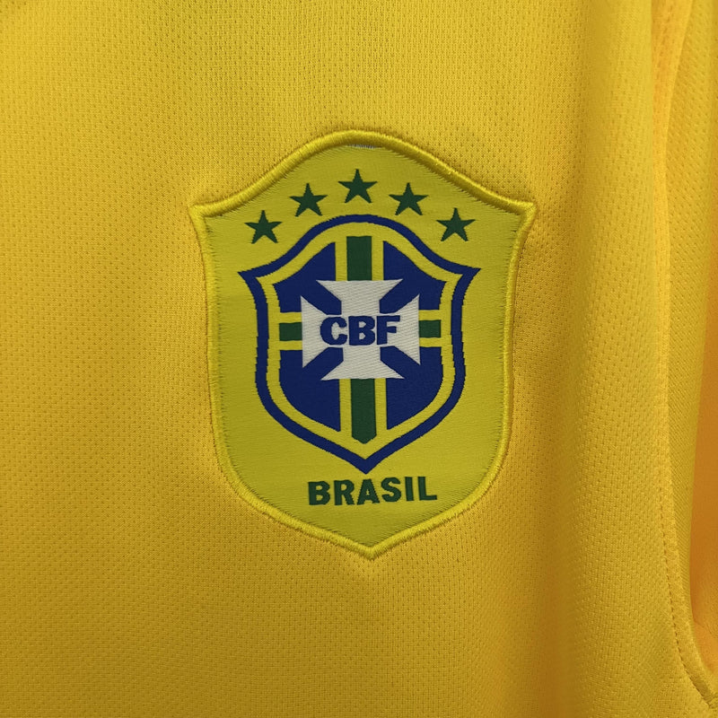 Camisa Retrô Brasil 2006 I Home - Amarelinha - Nike