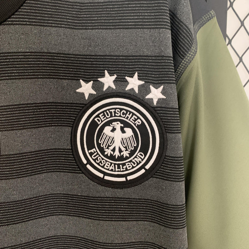 Camisa Retrô Alemanha 2016 II Away - Verde - Adidas