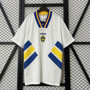 Camisa Retrô Suécia 1994 II Away - Branca - Adidas
