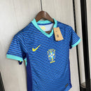 Camisa Brasil 2024/25 II Away - Feminina - Azul