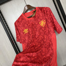 Camisa Fluminense 2024/25 Treino Vermelha - Torcedor