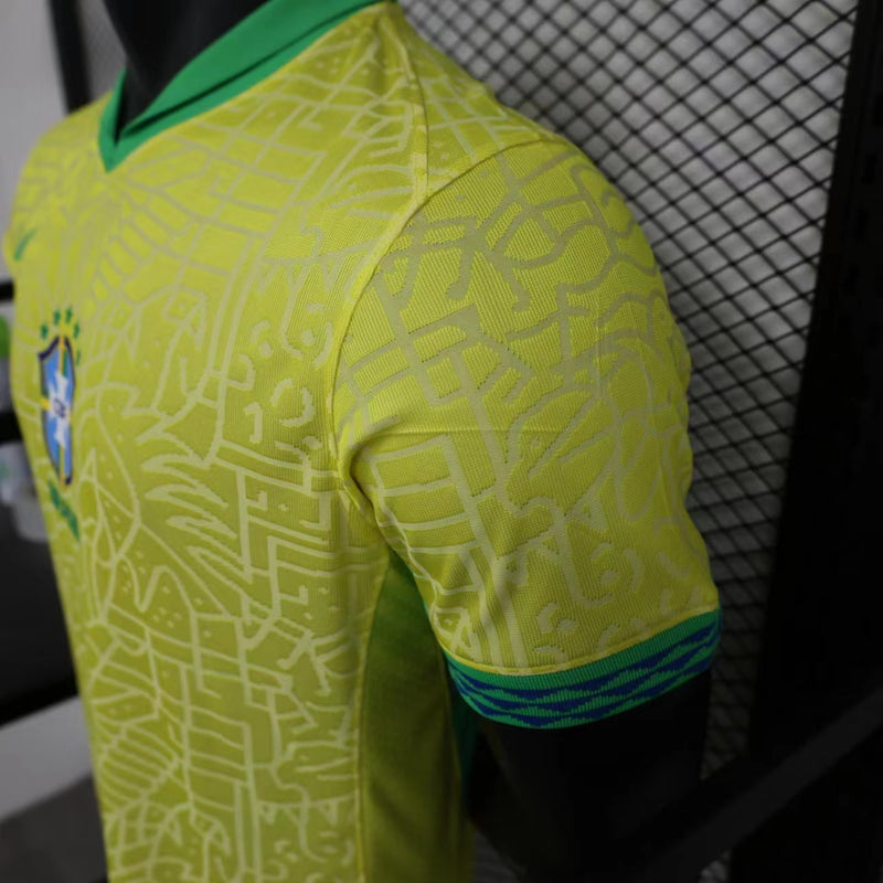 Camisa Brasil 2023 I Home - Jogador Nike - Amarela