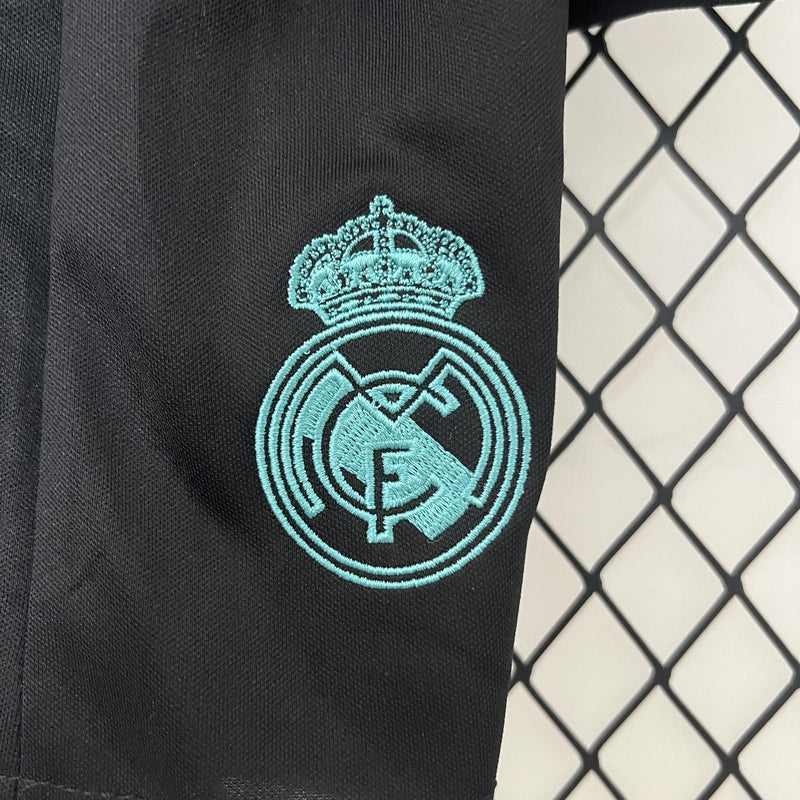 Conjunto Infantil Retrô - Real Madrid 2017/18 II Away