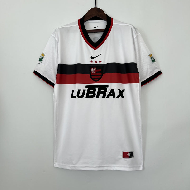 Camisa Retrô Flamengo 2001 II Away - Branca - Nike