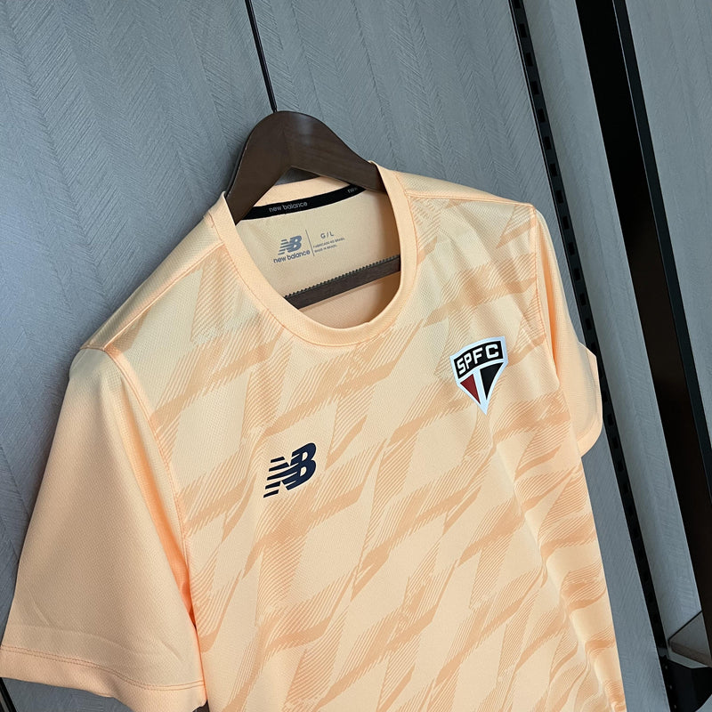 Camisa São Paulo 2024/25 Treino - Bege - Torcedor