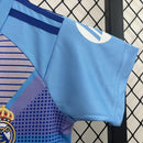 Conjunto Infantil - Real Madrid Goleiro Azul 24/25