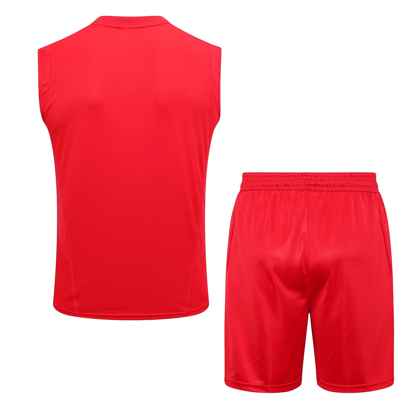 23/24 Conjunto Treino Flamengo - Regata Calor - Vermelho
