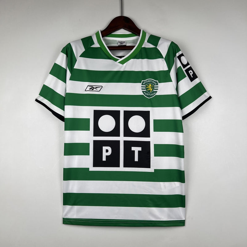 Camisa Retrô Sporting 2003/2004 I Home - Reebok