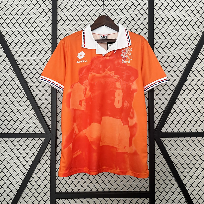 Camisa Retrô Holanda 1996 I Home - Lotto