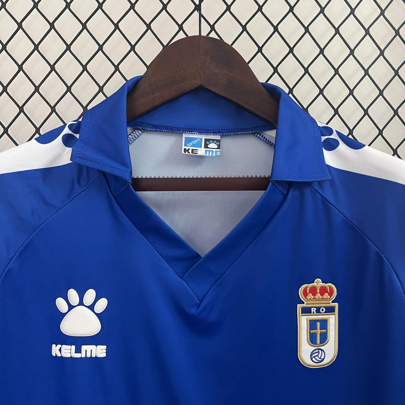 Camisa Retrô Real Oviedo 1990/1991 I Home - Kelme