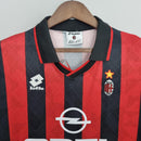 Camisa Retrô Milan 1995/1996 I Home - Lotto