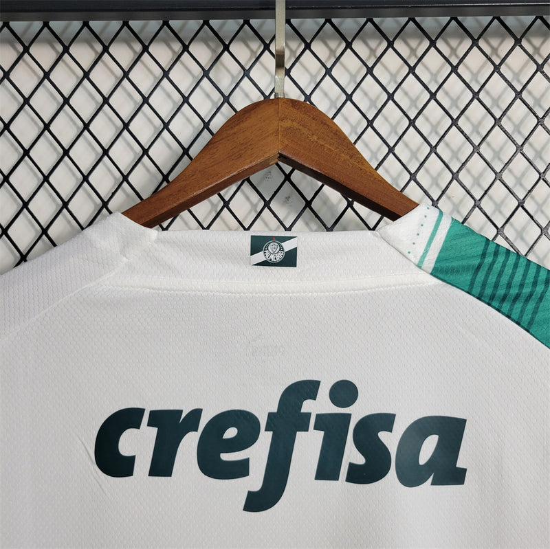 Camisa Palmeiras 2023/24 II Away - Torcedor Manga Longa - Branca